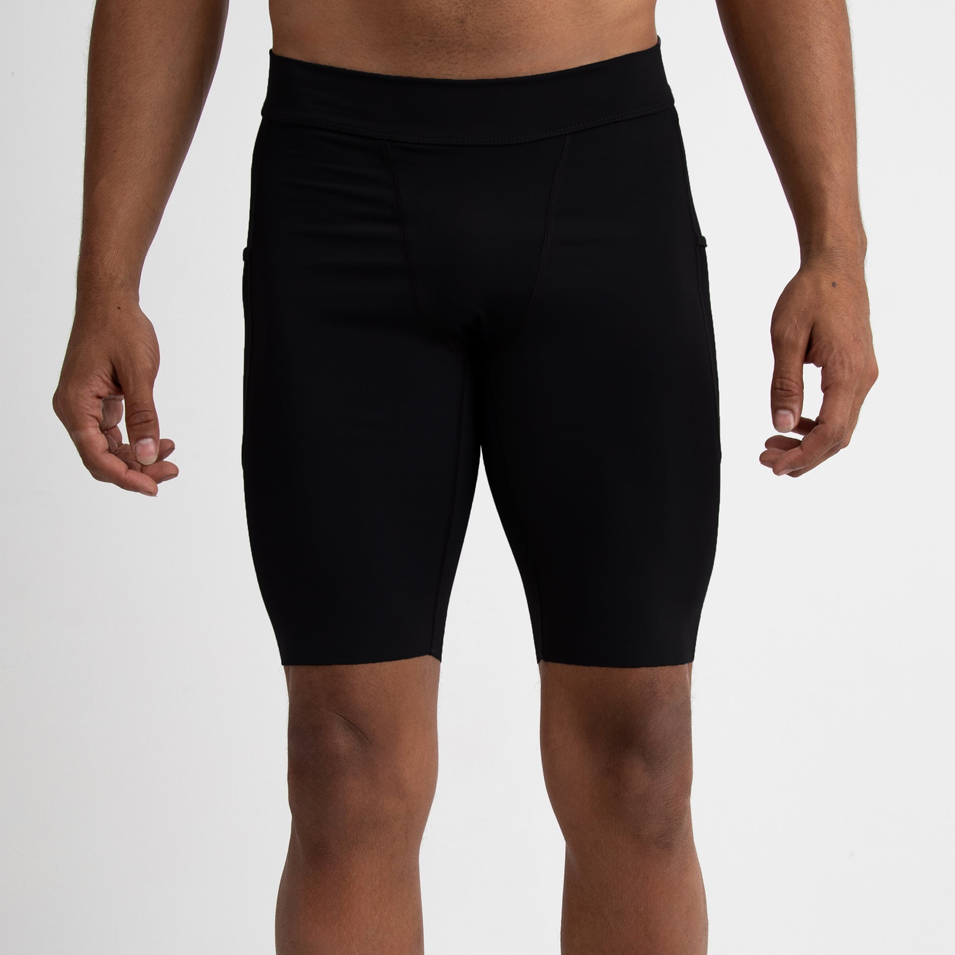 Licra corta de Running Negra