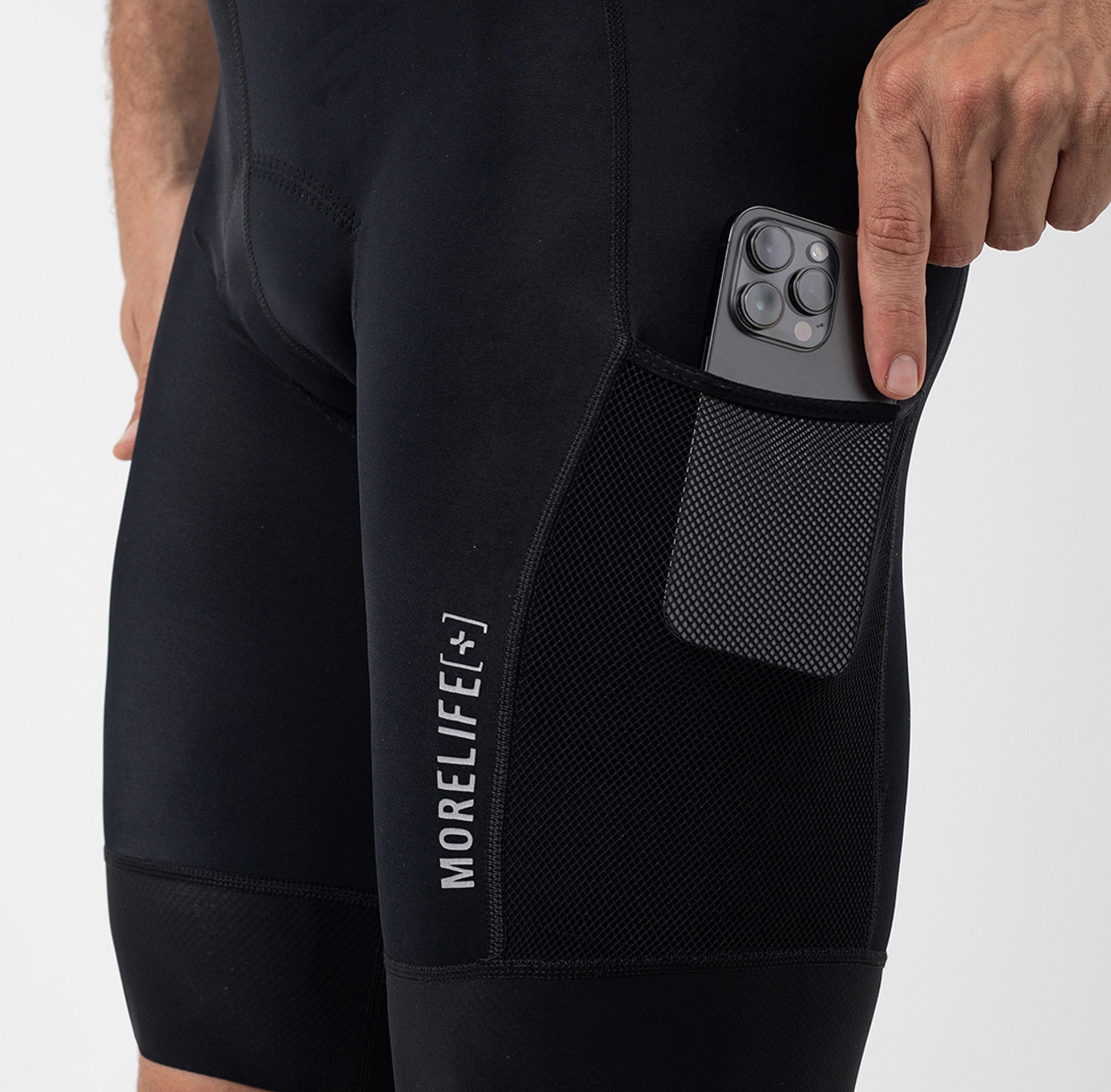 Pantaloneta De Ciclismo Crossbag Negra