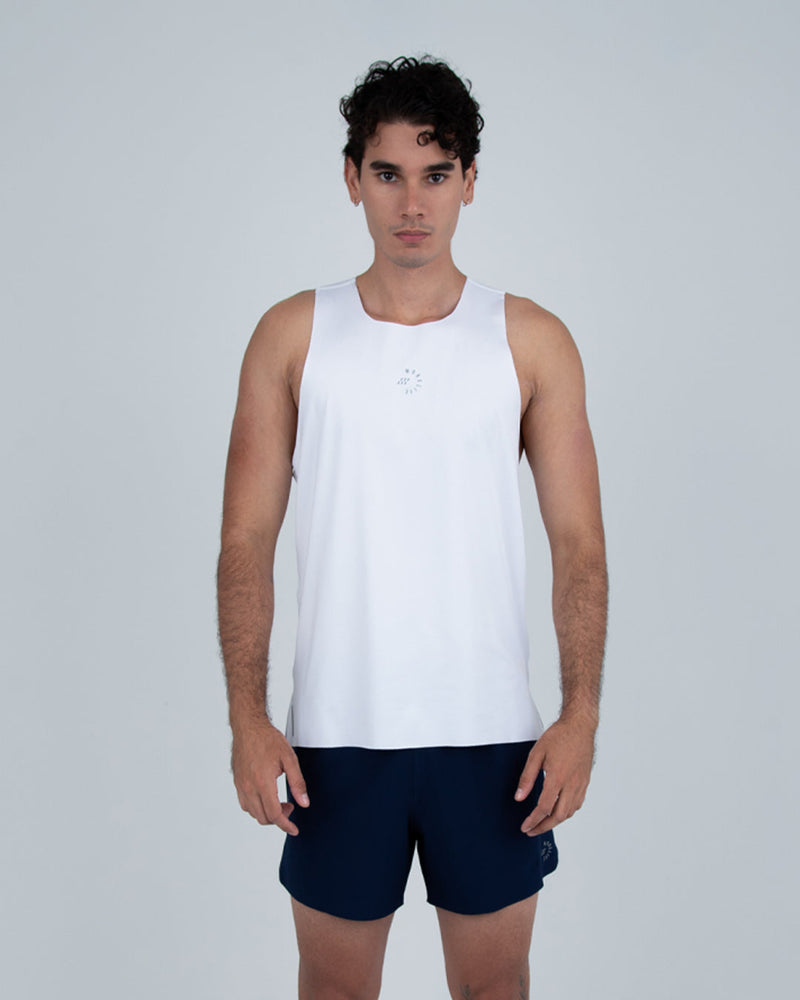 Core White Tank Top