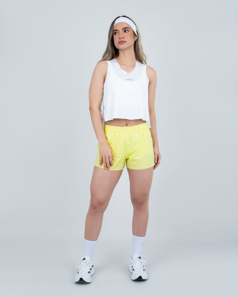 Flowline White Tank Top