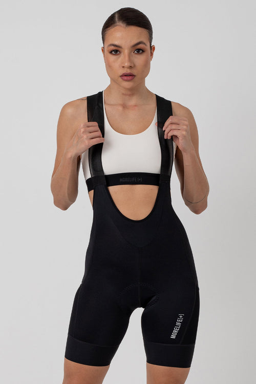 Bib Shorts Crossbag Black
