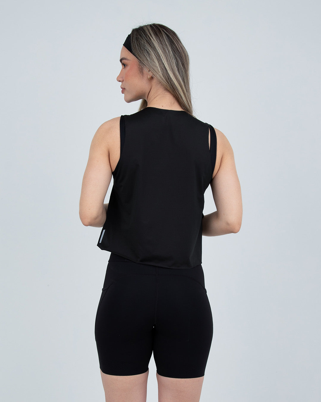 Camiseta MS Flowline Negra