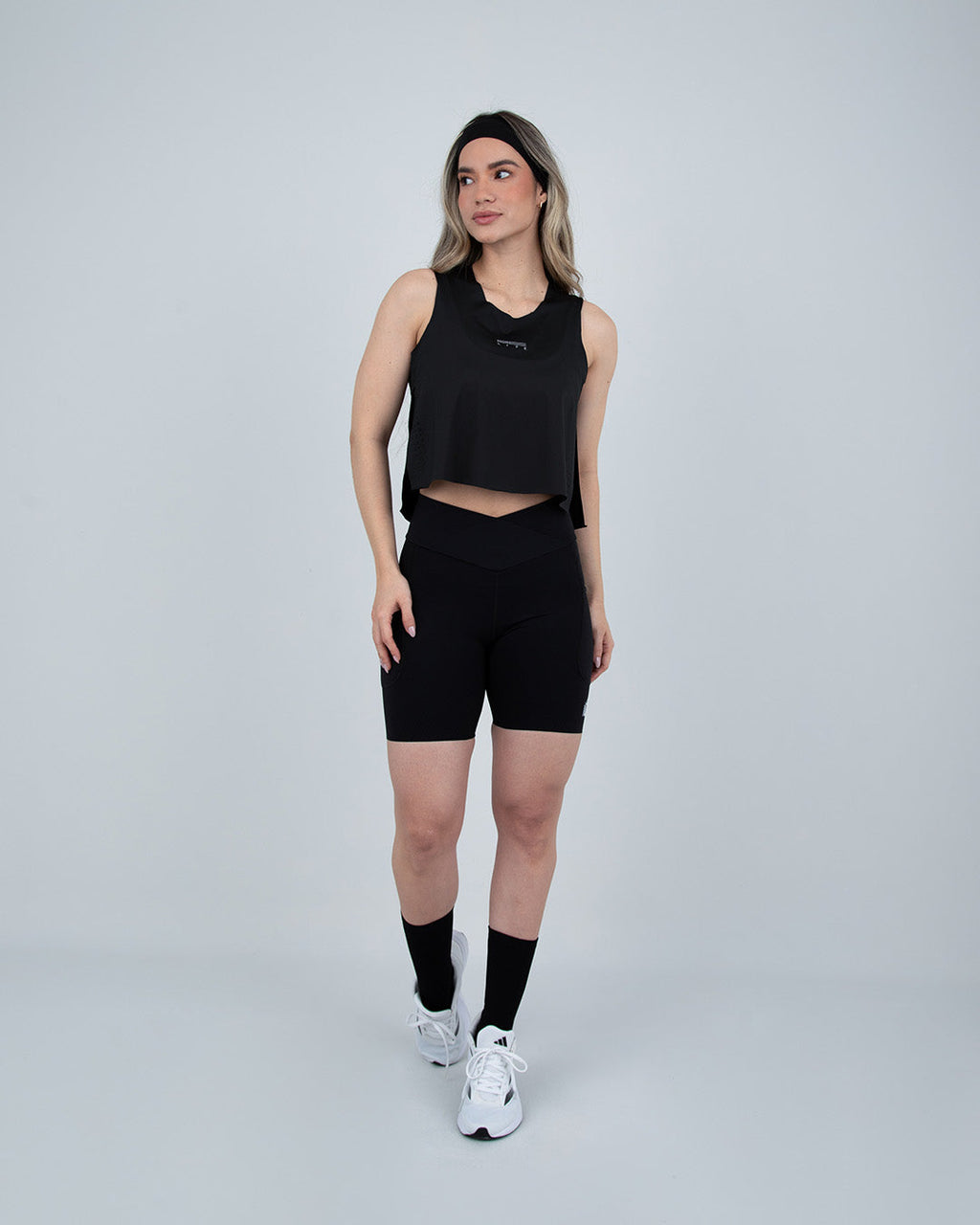 Camiseta MS Flowline Negra