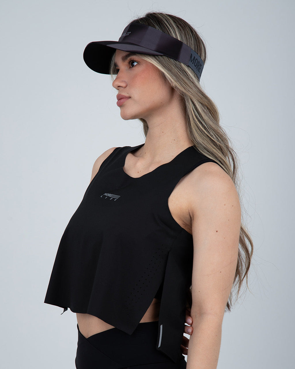 Camiseta MS Flowline Negra
