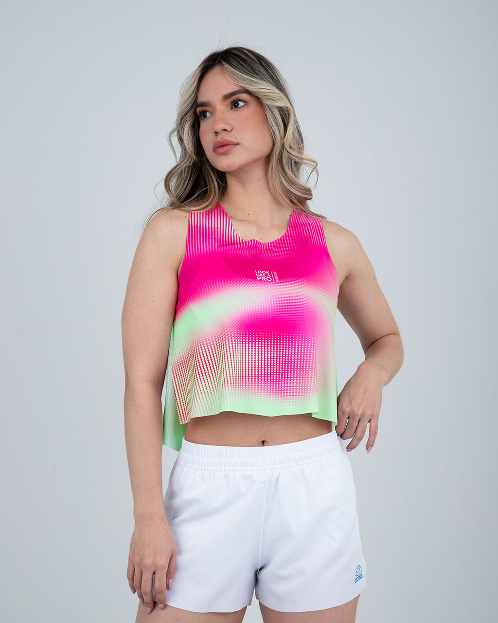 Camiseta MS Flowline Neonflux