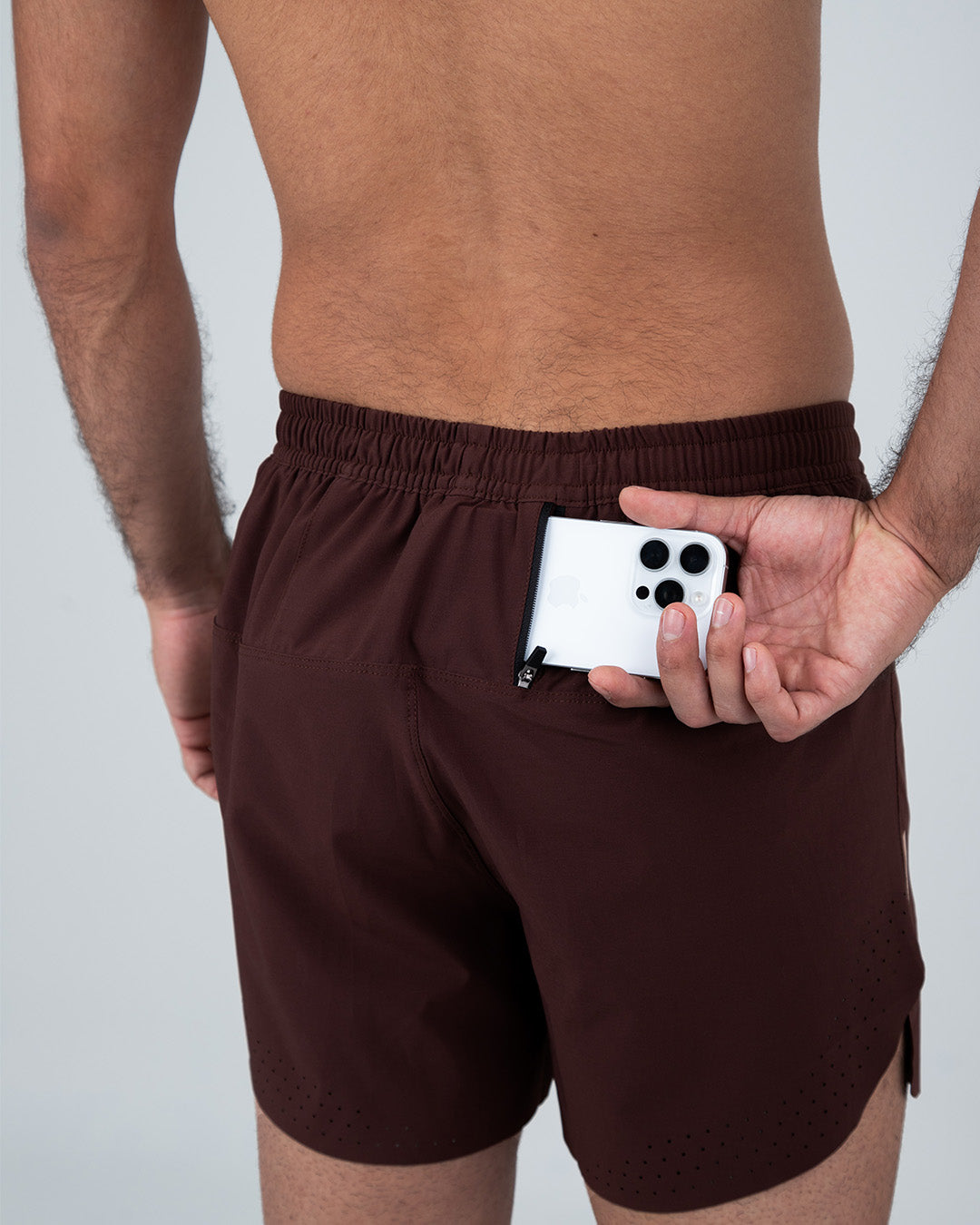 Pantaloneta Híbrida Café