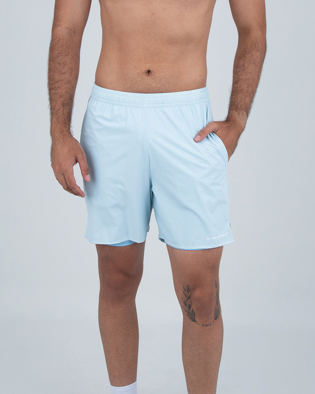 Pantaloneta LIGHT PRO Celeste
