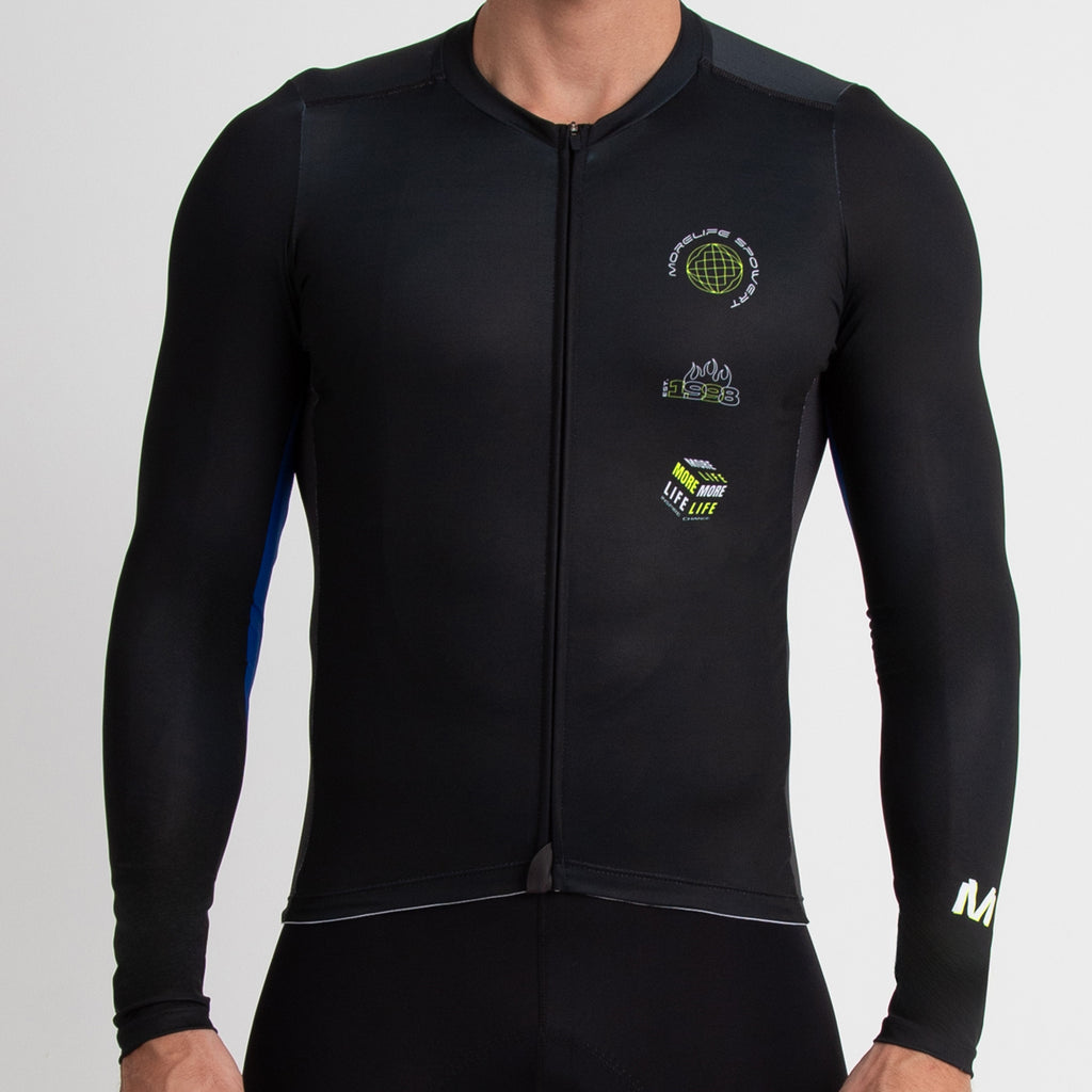 Jersey Competition Manga Larga Negro