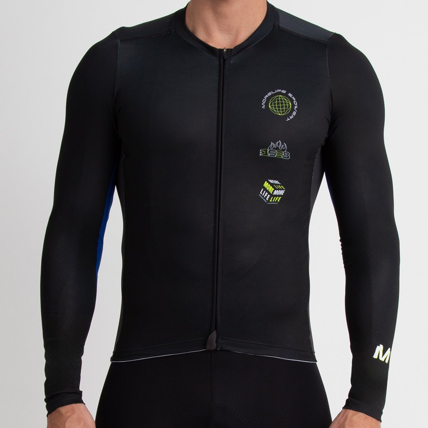 Jersey Competition Manga Larga Negro
