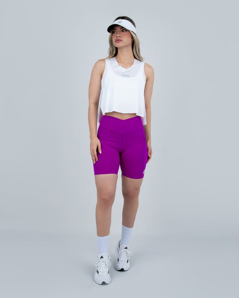RUN PRO Magenta  Short Leggings