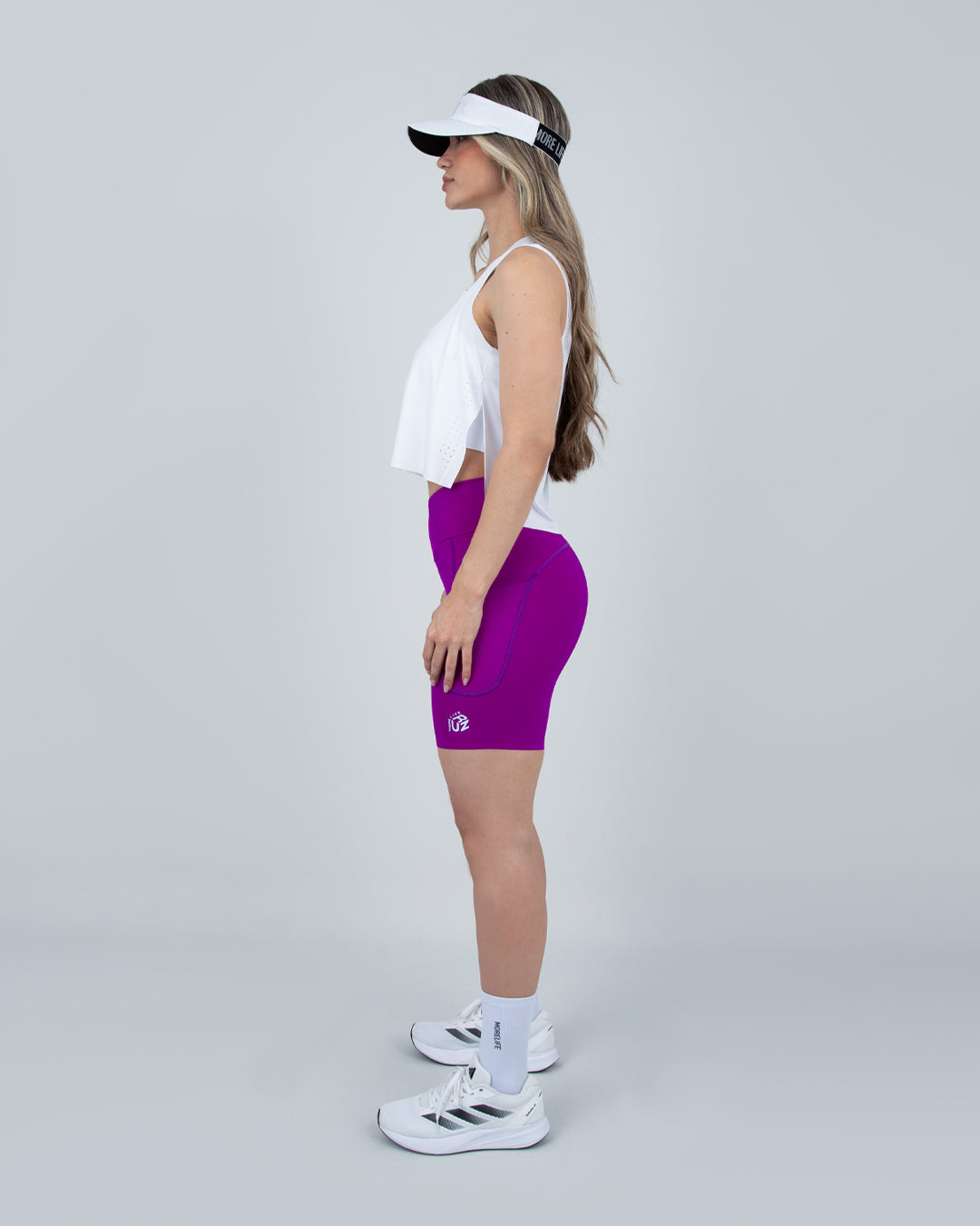 RUN PRO Magenta  Short Leggings