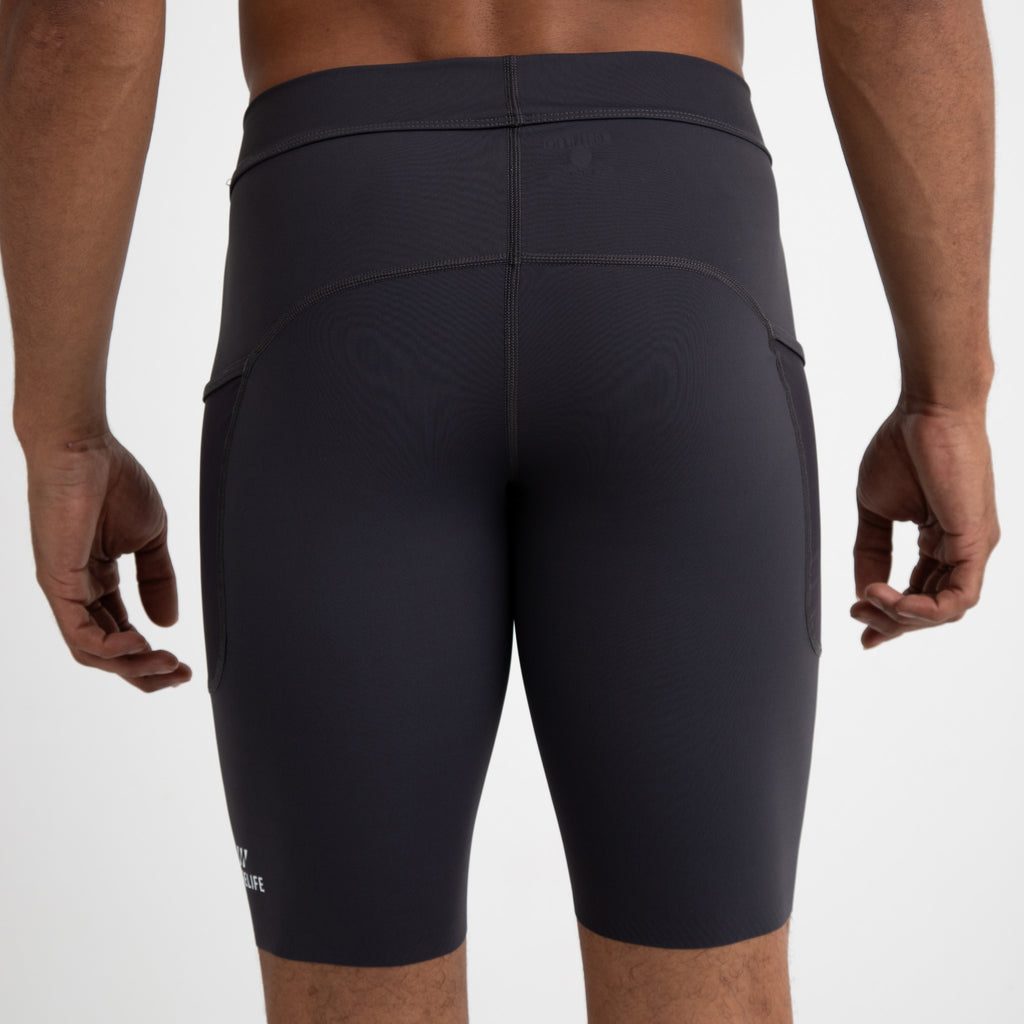 Licra corta de Running gris