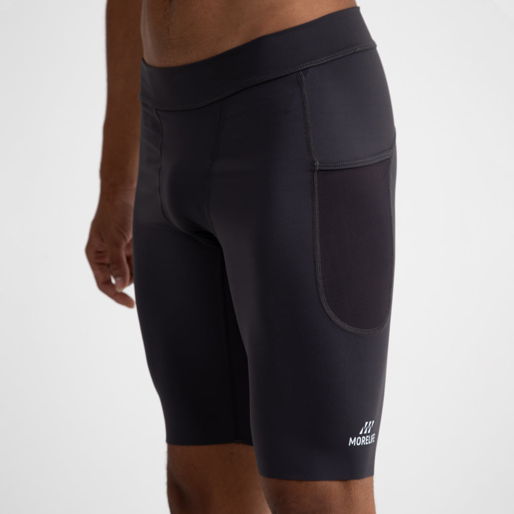 Licra corta de Running gris