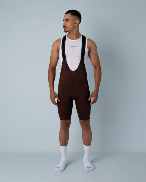 Bib Shorts Crossbag Brown