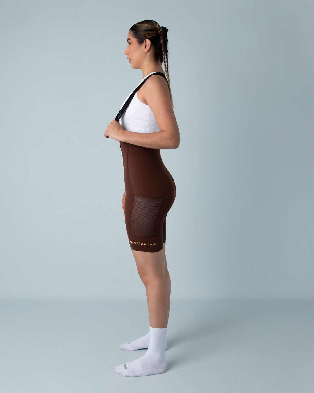 Pantaloneta De Ciclismo Crossbag Café