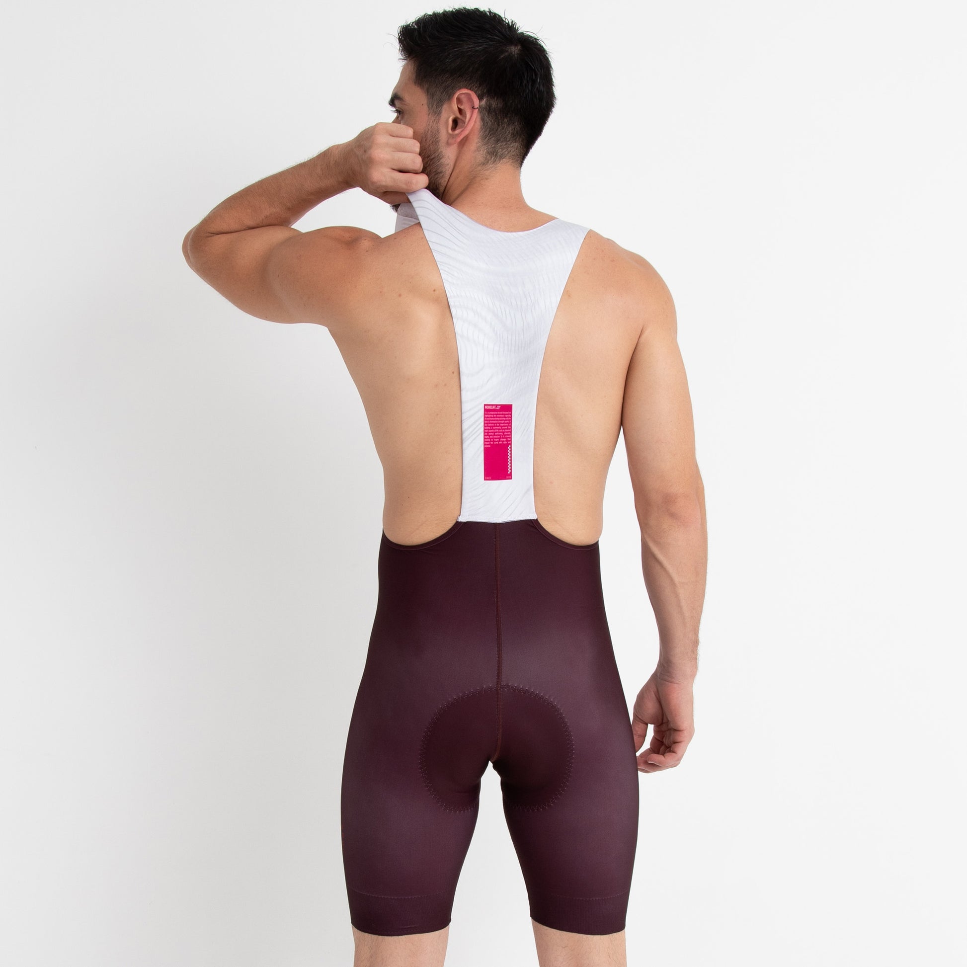 Pantaloneta De Ciclismo Velocity Pro Vinotinto
