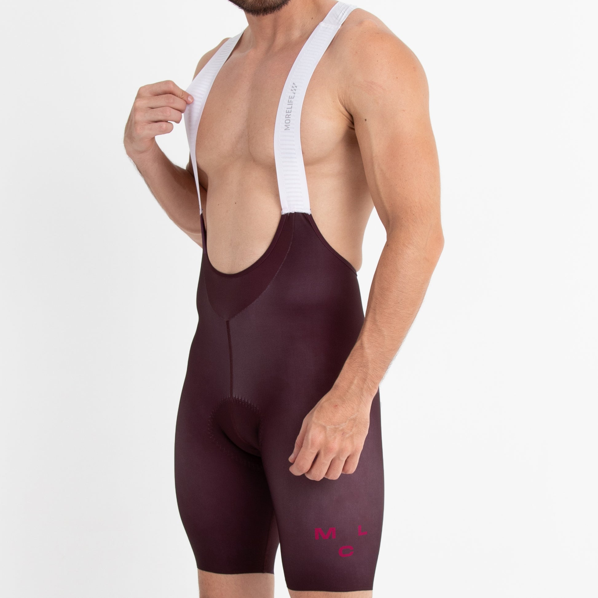 Pantaloneta De Ciclismo Velocity Pro Vinotinto