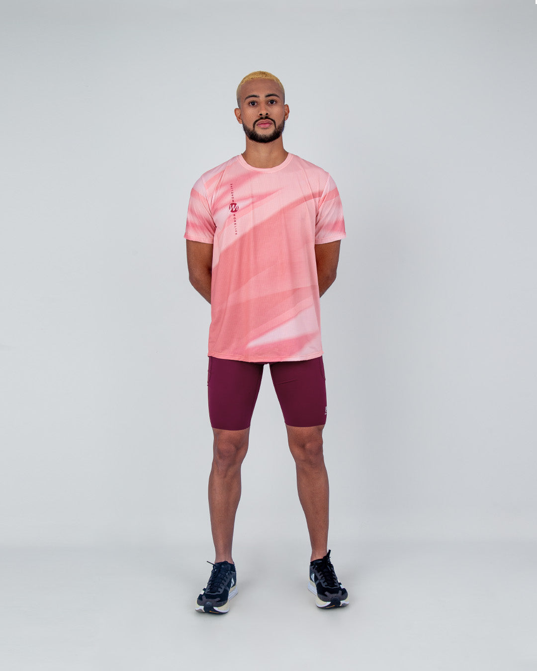 Licra Corta RUN PRO Vinotinto