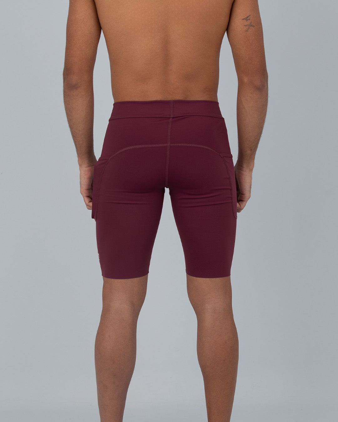 Licra Corta RUN PRO Vinotinto