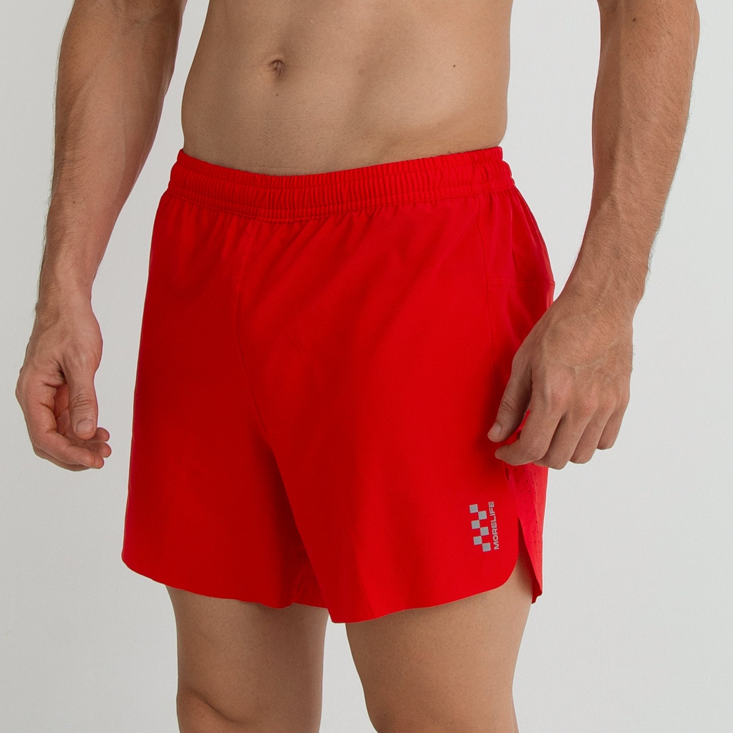 Pantaloneta 5" Semilarga Roja