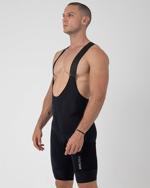 Bib Shorts Crossbag Black