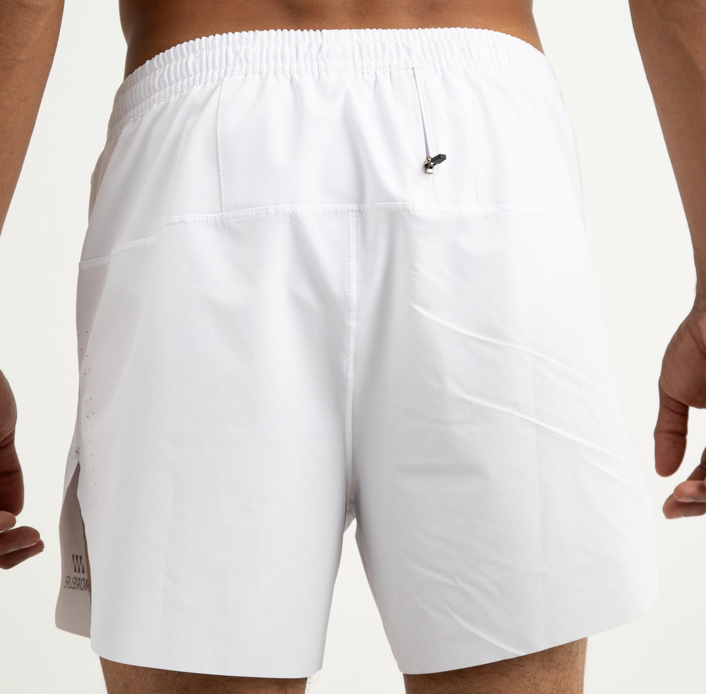 Pantaloneta 5" Semilarga Blanca