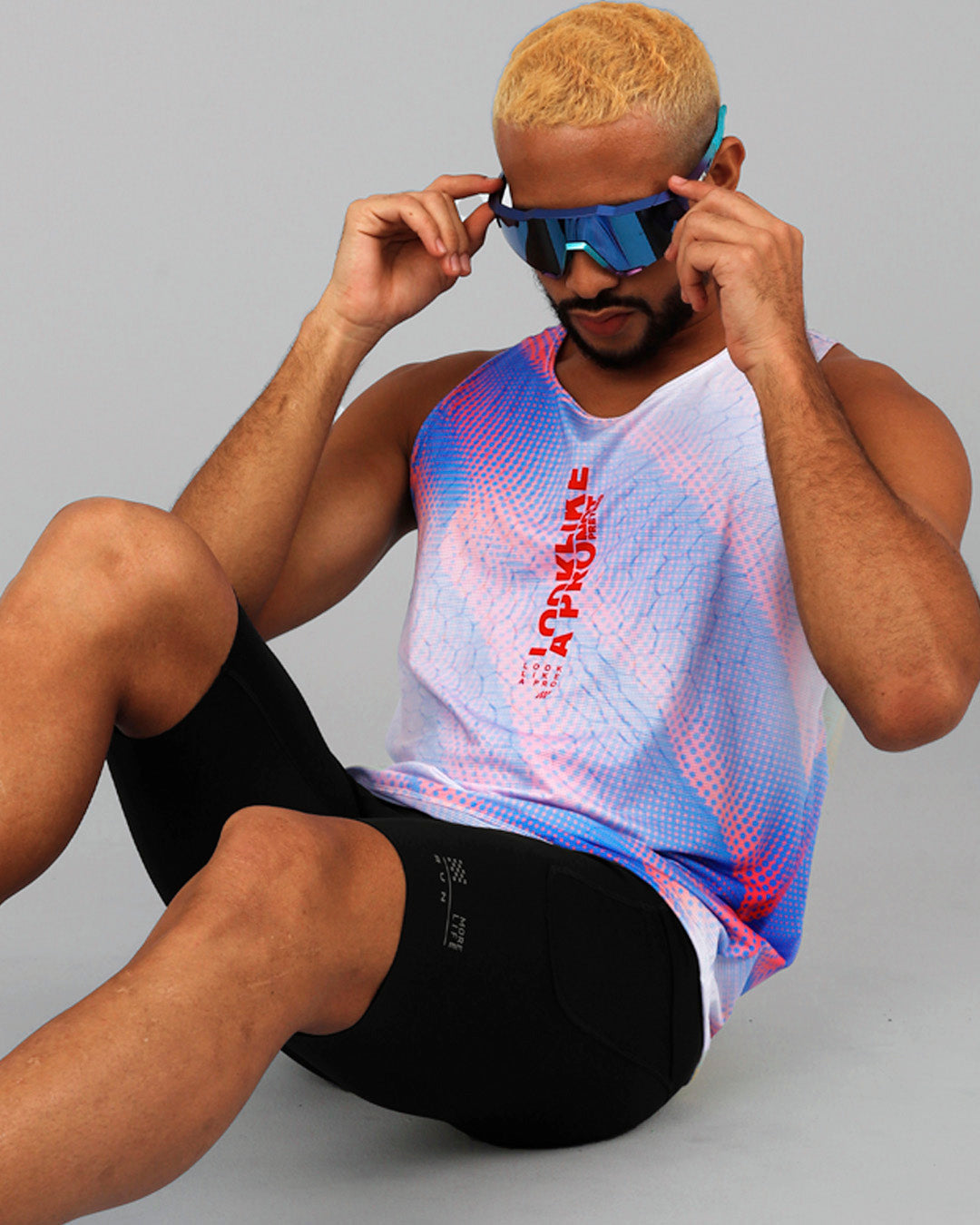 RUN PRO Black Short Leggings