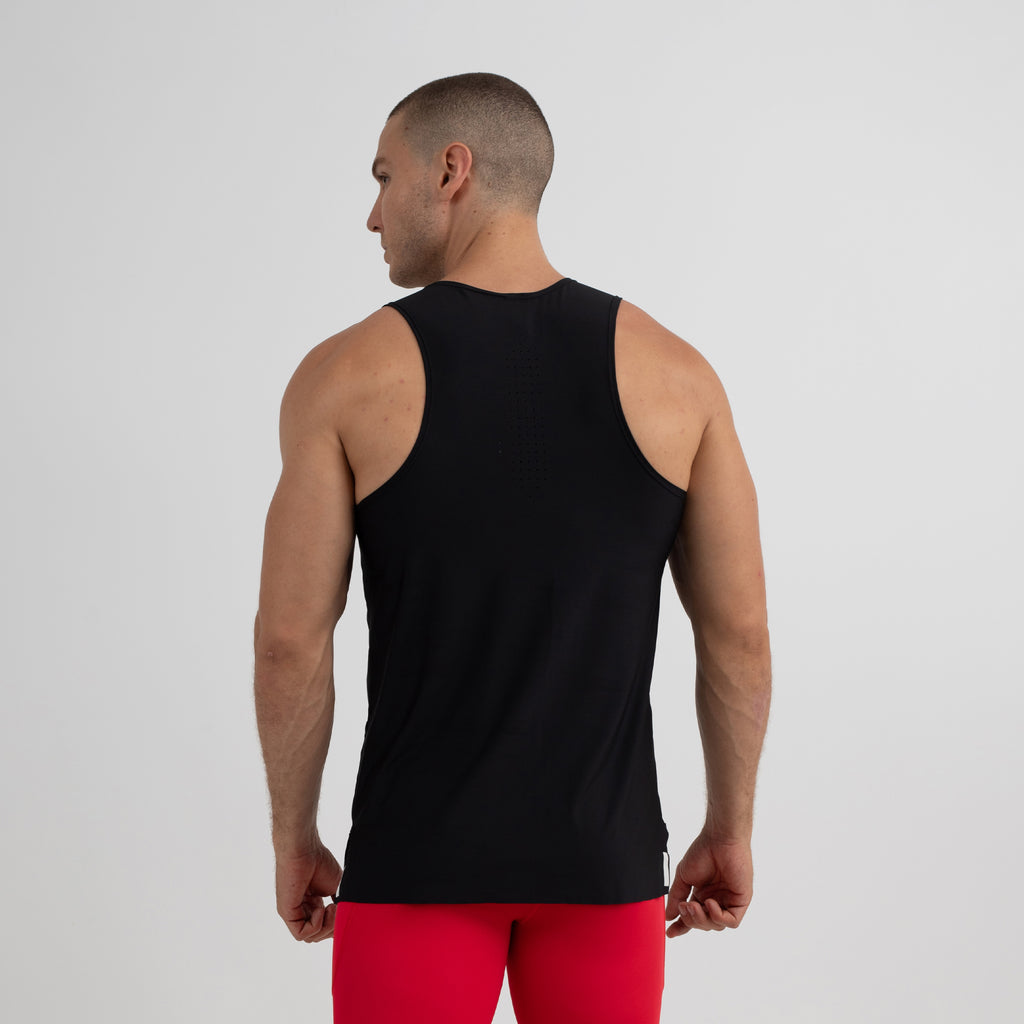 T-shirt MS tank aero negra
