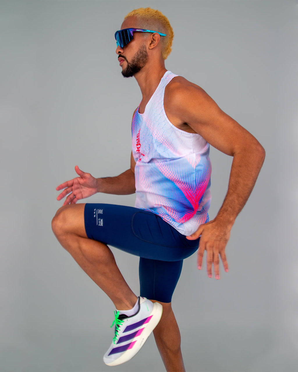 Licra Corta RUN PRO Azul