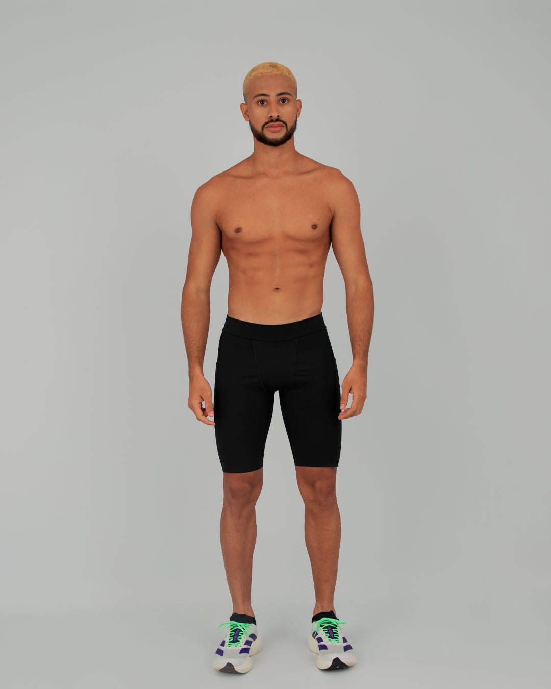 RUN PRO Black Short Leggings