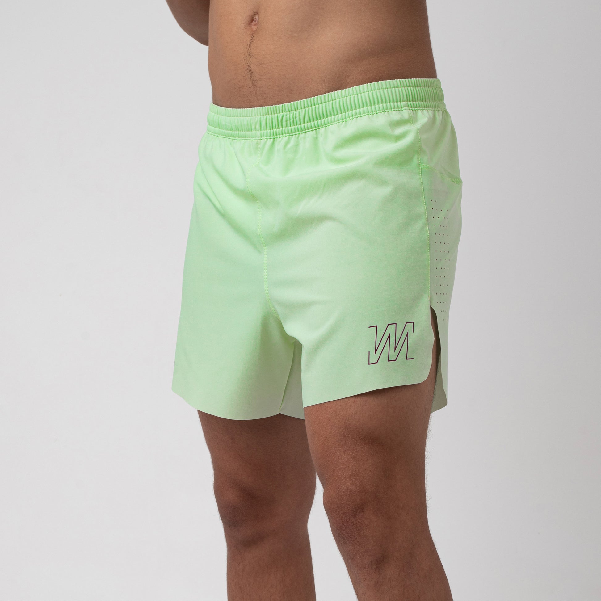 Pantaloneta semilarga verde menta