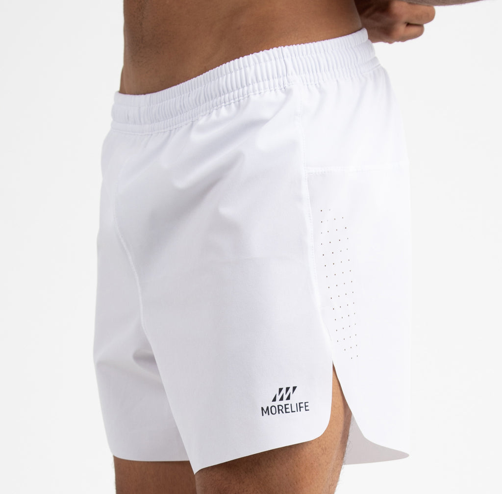 Pantaloneta 5" Semilarga Blanca