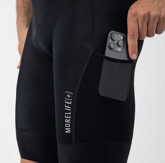 Pantaloneta De Ciclismo Crossbag Negra