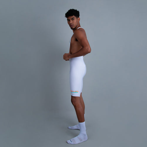 BIB Shorts Velocity Circuit - White