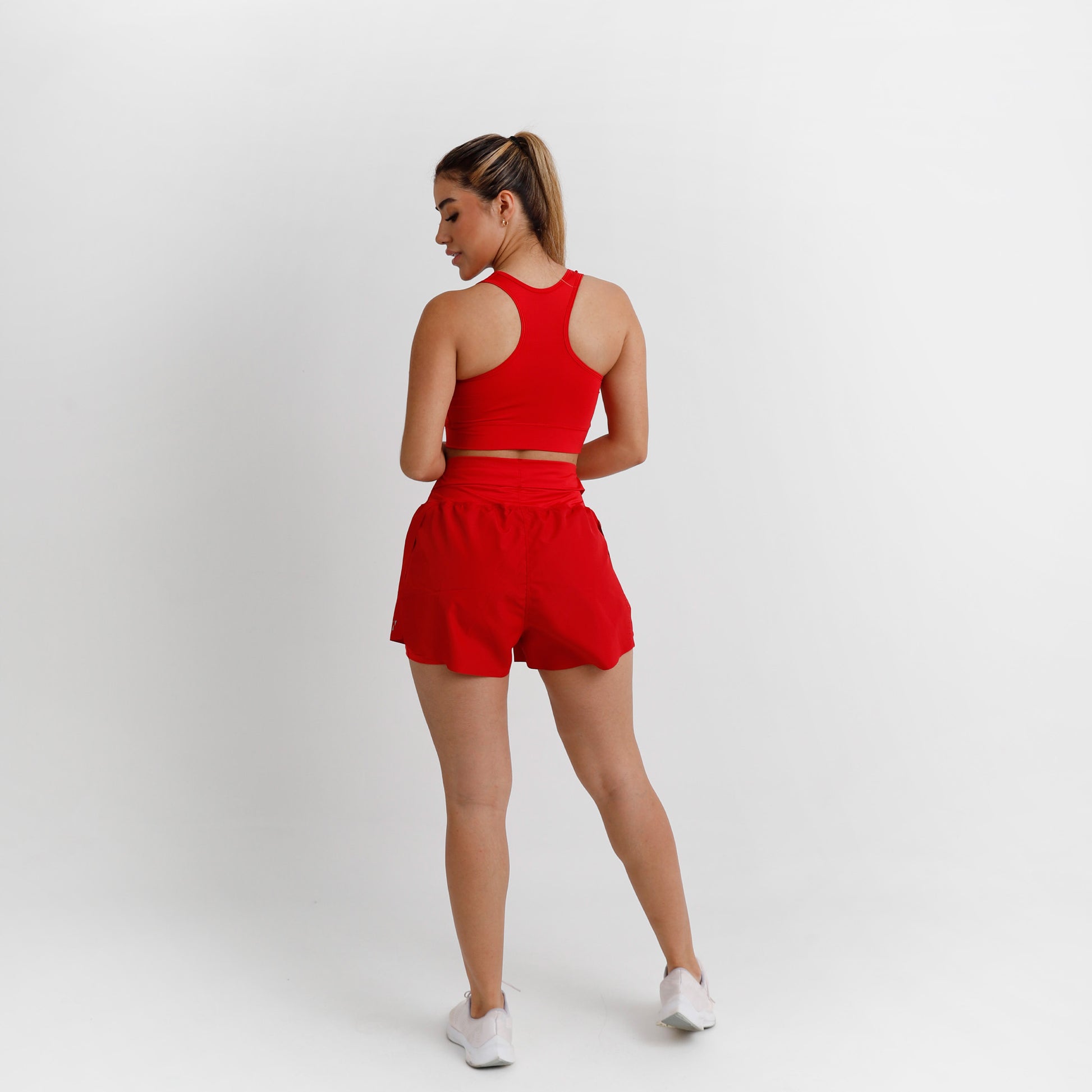 Short 4ctive 2 en 1 Rojo