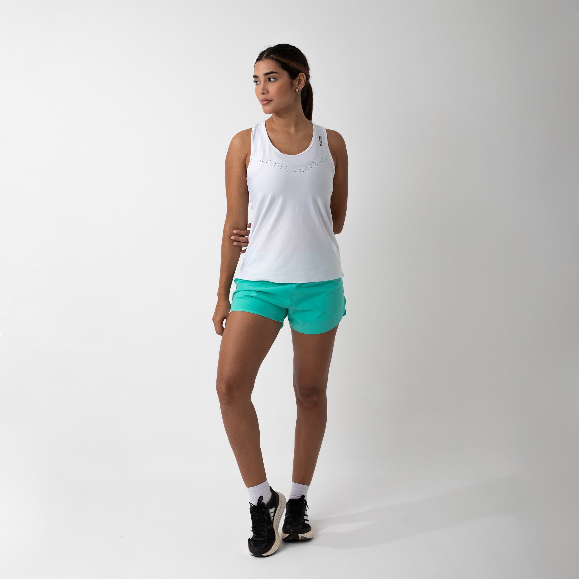 T-shirt tank aero blanca