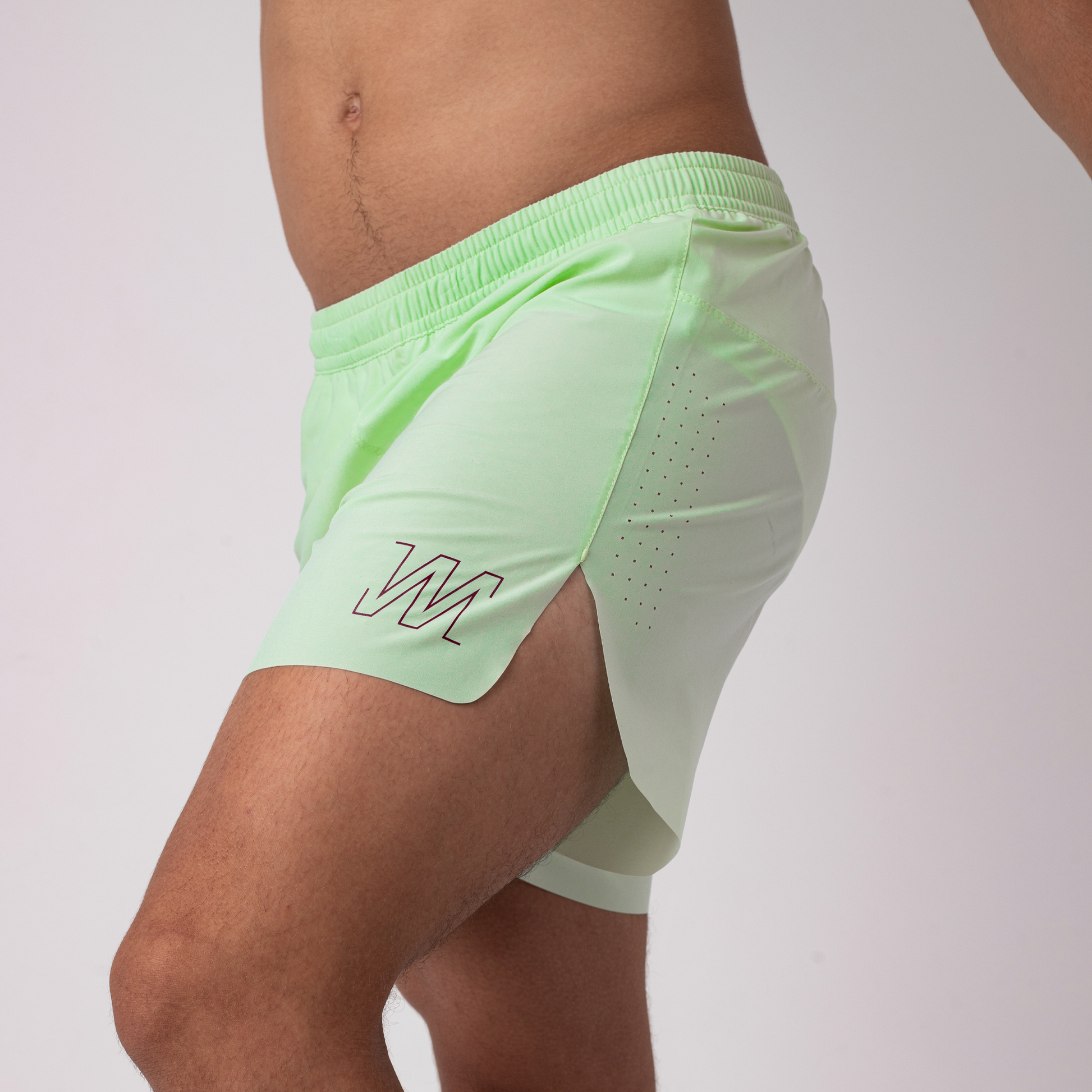 Pantaloneta semilarga verde menta