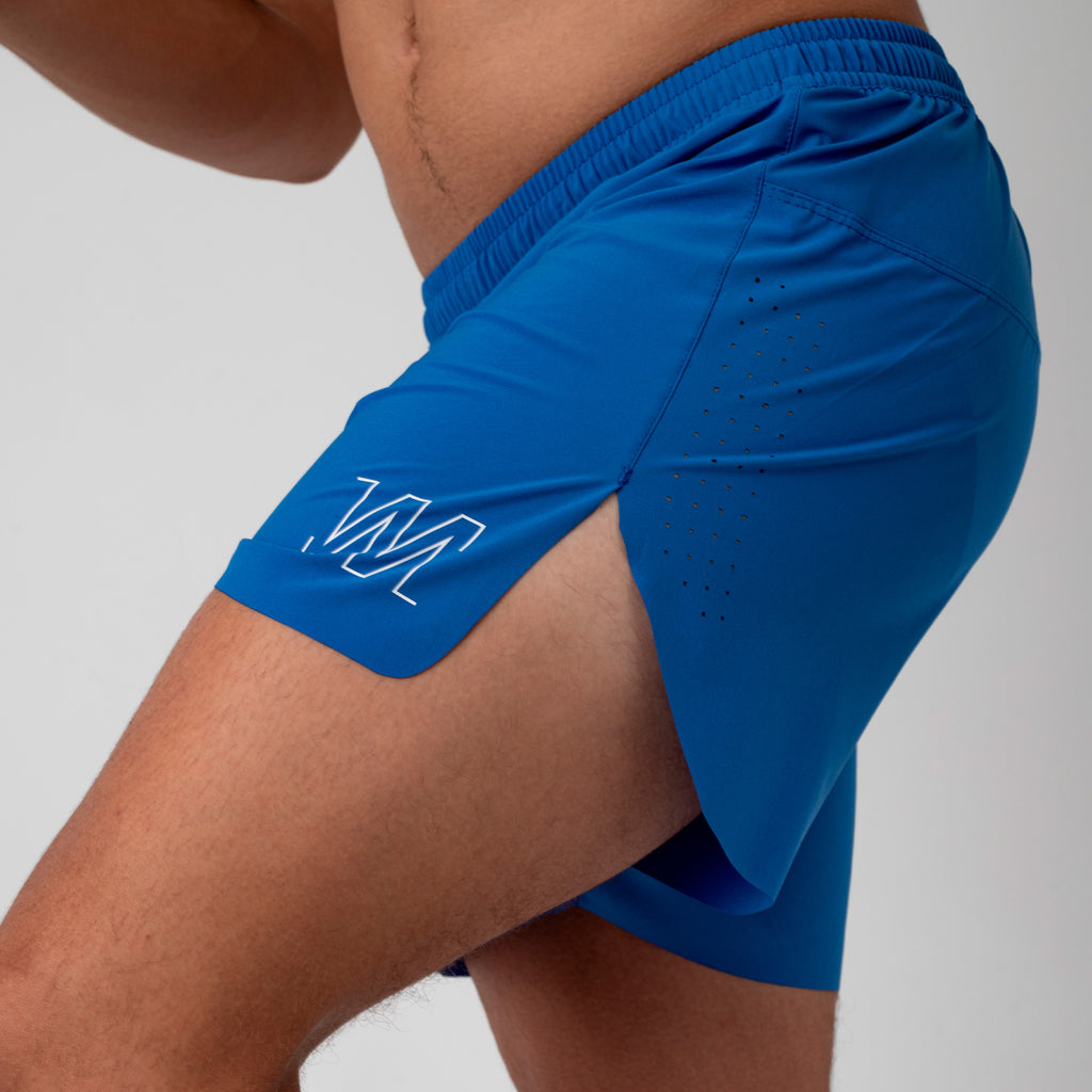 pantaloneta 5" semilarga azul