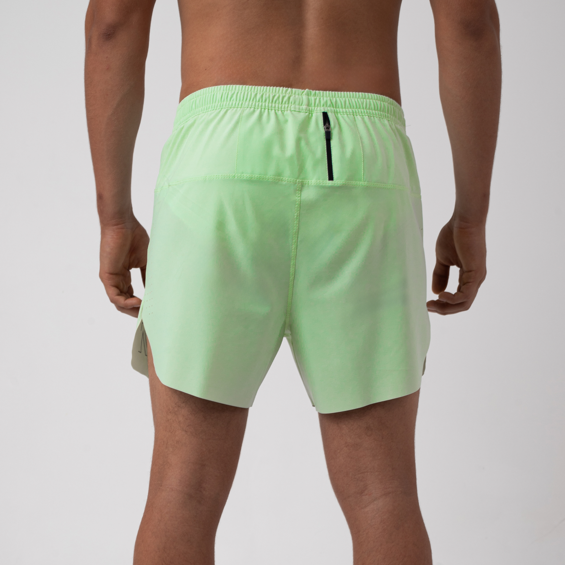 Pantaloneta semilarga verde menta