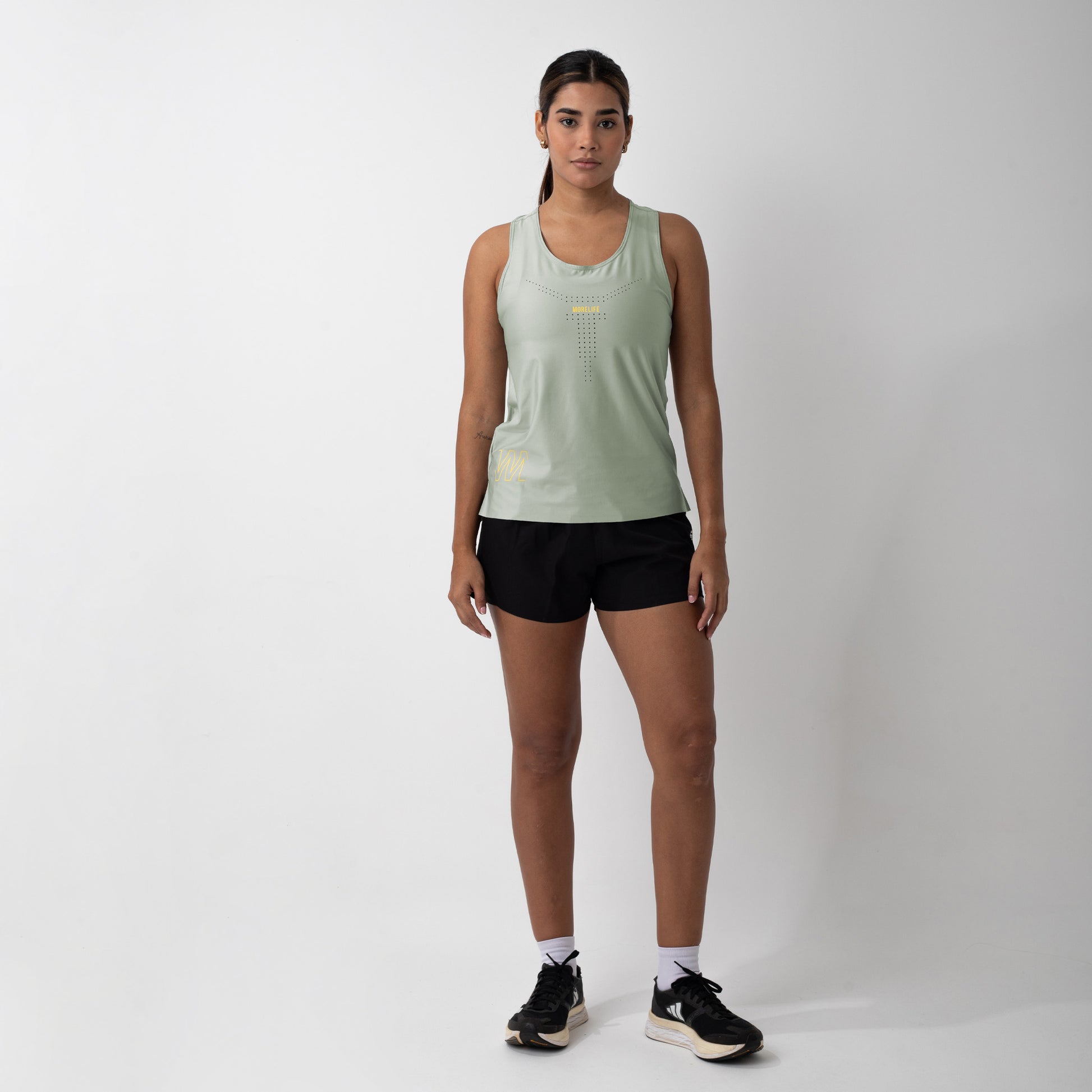 T-shirt tank aero oliva