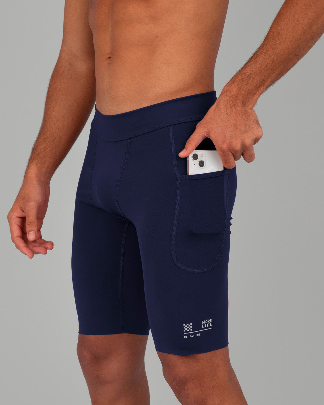 Licra Corta RUN PRO Azul