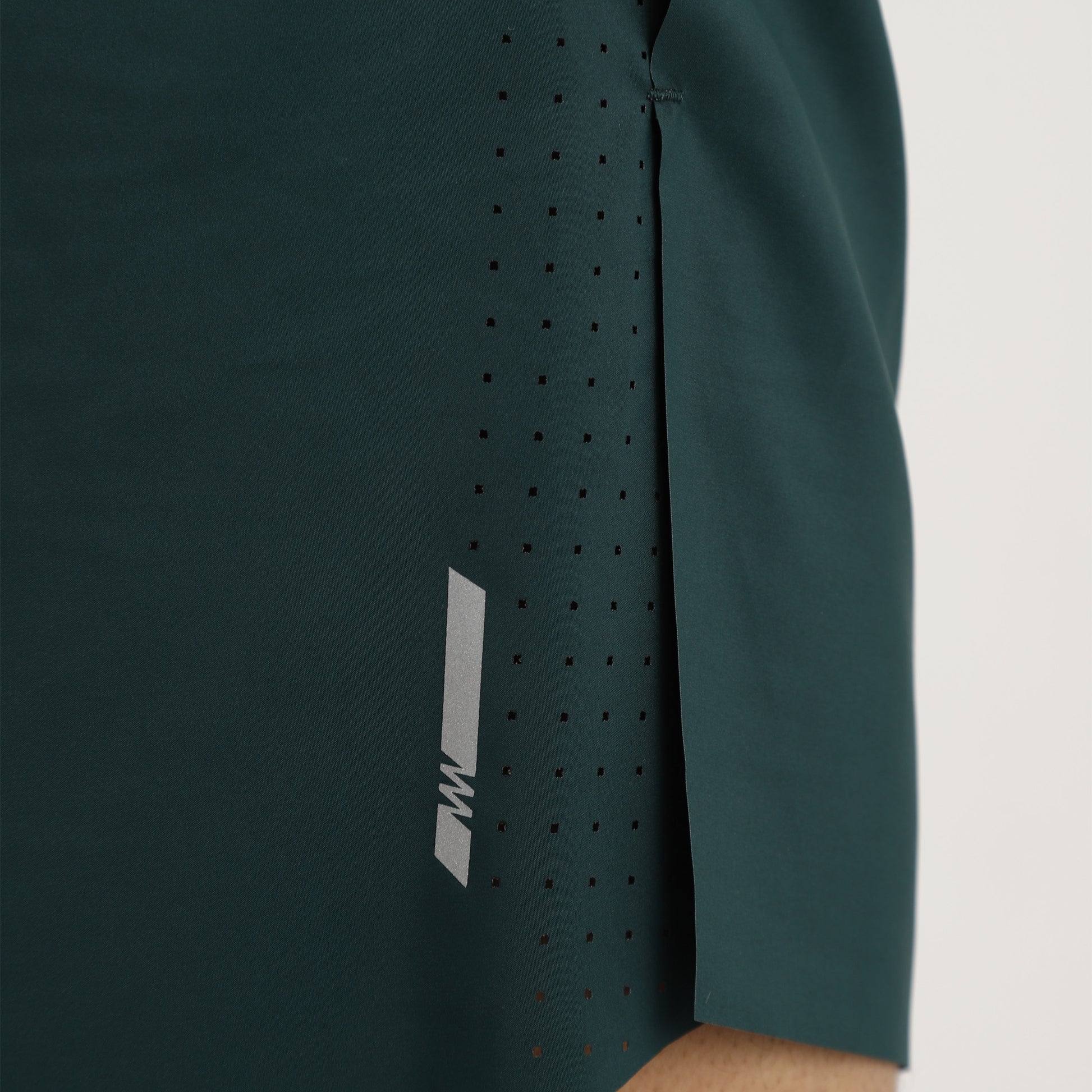 Pantaloneta corta verde esmeralda