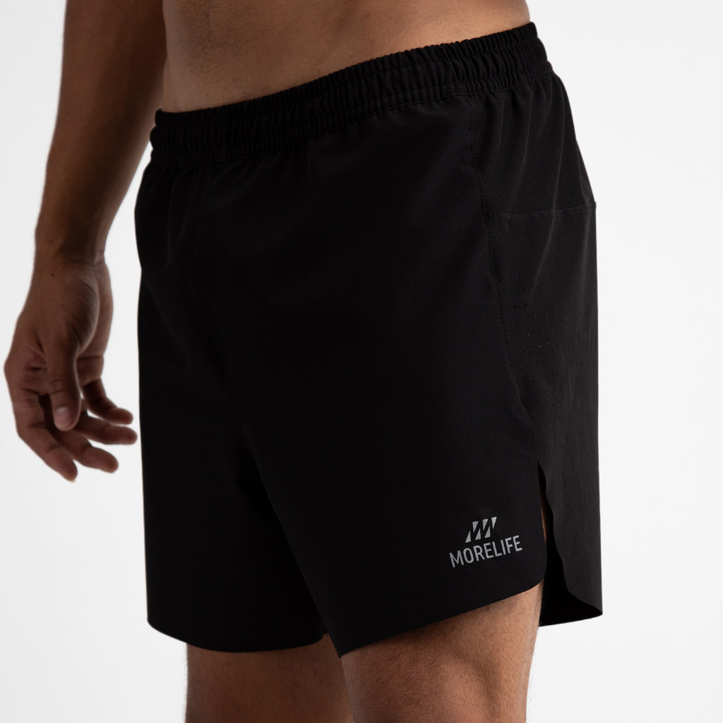 Pantaloneta 5" semilarga negra