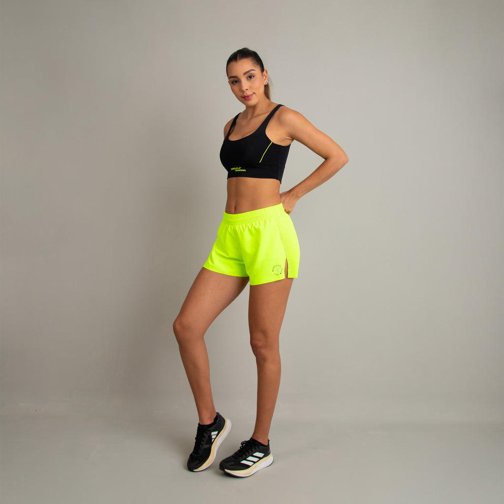 Short FlexRun Neón