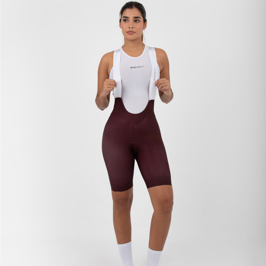 Pantaloneta De Ciclismo Velocity Pro Vinotinto