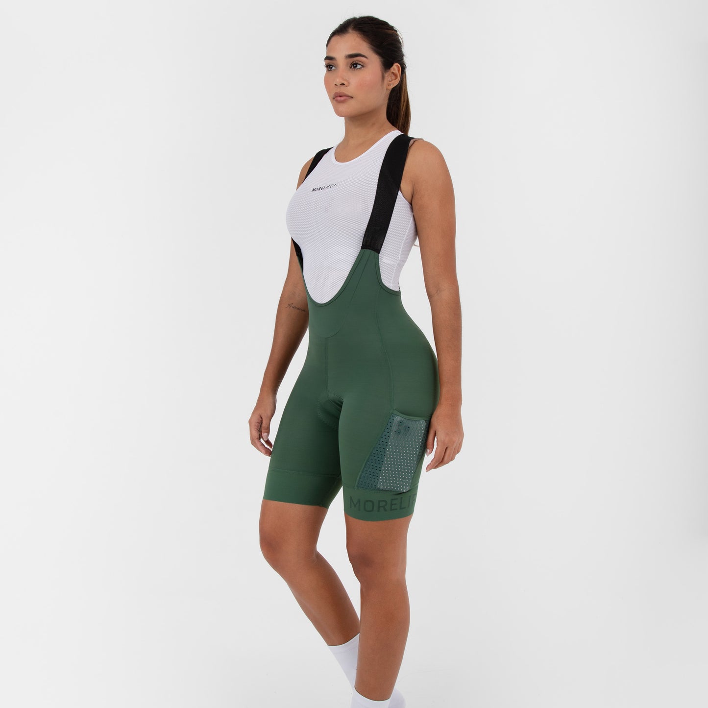 Pantaloneta De Ciclismo Crossbag Verde