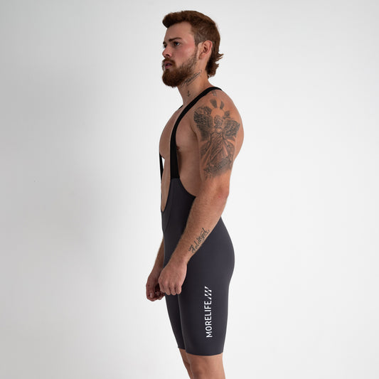 Pantaloneta de ciclismo Unlimited gris